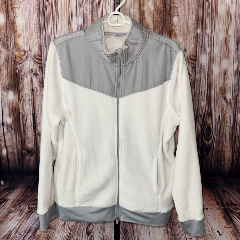 Women’s Athletic World Gray/White Jacket